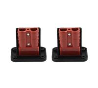Buttfast 2Pc 50A for Plug Connector Flush Mount Bracket Panel Cover for Caravan Boat Truck Cable Connectors Plug Easy Install Easy to Use