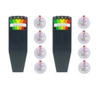 Buttfast 2X Ghost Equipment Kit, EMF Meter and 4 Pcs Motion Light Up Cat Balls, Emf Meter Detector Ghost Equipment