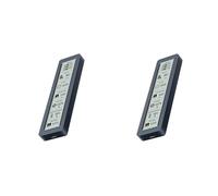 Buttfast 2X M. 2 NVME/NGFF SSD Enclosure with Display Screen Intelligent Digital Health Detection USB3.2 Gen2 Type-C 10Gbps