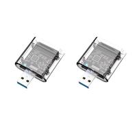 Buttfast 2X M2 NGFF SSD Case M.2 to USB 3.0 Gen1 5Gbps High-Speed SSD Enclosure for M.2 NGFF SSD 2230 2242 2260 2280 SSD
