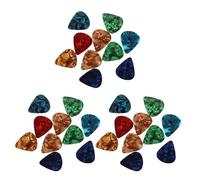 Buttfast 30 Pcs Stylish Colorful Celluloid Guitar Pick 0.47mm
