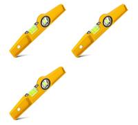 Buttfast 3pcs 10Inch DieCast Magnetic Level, Magnetic Professional Scaffolding Spirit Level
