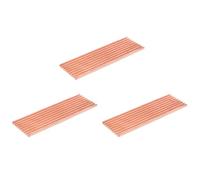 Buttfast 3X Pure Copper Heatsink Cooler Heat Sink Thermal Conductive Adhesive for M.2 2280 PCI-E NVME SSD 2mm