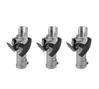 Buttfast 3X Shaft Connector Joining Clamp,Lawn Mower Brush Irrigation Hedge Trimmer Brush Cutter Accessories 26mm 9 Spline