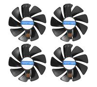 Buttfast 4X 95mm CF1015H12D DC12V Video Card Cooler Cooling Fan Replace for Sapphire NITRO RX480 8G RX 470 4G GDDR5 RX570 4G