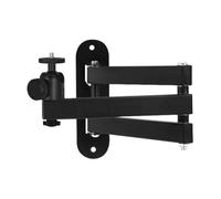 Buttfast Adjustable Projector Mount Foldable Projector Wall Mount 360° Rotatable Bracket for Mini Projector Double Arms 40cm Supports Up to 2kg