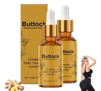 Buttock Enhancement Serum, 2025 New Hip Enhancement Drops, Advanced Sculpting Oil, Butt Enlarge Booty Hip Lift Up Enhance Massage, Hip Lift Up Serum for Bigger Butt, Firming and Lifting, 30ml (2)