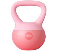 Buttocks Shaping/sports Dumbbell, Kettlebell Weights Women's Beginner Weight Loss Soft Kettle Bells, Home Fitness Equipment, Frosted Non-slip Handle(Pink-10kg)