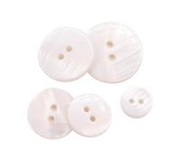 Button 10Pcs Pearl Shell Buttons for Clothing Sewing Accessories Scrapbooking DIY Crafts Garment Decoration Round Button(H03,10mm)