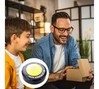 Button - 200g ABS s Generator Button With 50 Hilarious Dads Jokes | 2.68x2.36x1.06 Inches Hilarious Talking Sound Box Stress Relief For Fathers Day