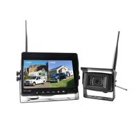 Button Backlight 7' Lcd Monitor Wireless Security 360 Bird View Camera System Ai For Truck Refrigerator Forklift