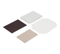 Button Badge Making Supplies, 100 Set Square Fridge Magnet Buttons for DIY Projects, Crafts, Gifts, and Team Badges