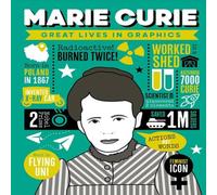 Button Books Great Lives in Graphics: Marie Curie Hardback Book Button Books Multicolor