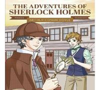Button Books Manga Classics: The Adventures of Sherlock Holmes Paperback Book Button Books Multicolor