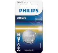 5 Philips CR2450 Lithium Batteries 3V Cell Coin Button DL2450 1BL EXP 2028 New