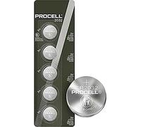Button Brand Procell Model PROCELL Lithium 3V 2032 X5