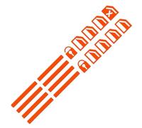 Button Car Window Control Button Luminous Stickers Auto Interior Glow-In-The-Dark Waterproof Decals