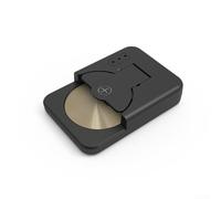 Button Cell Recharger for CR2032 CR2025 CR1632 CR1620 LR44 AG13 Batteries with USB Power Input for On-the-Go Charging Solutions (Without wire black)