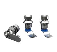 Button Circular Lock MS403-A for Power Distribution Box | Rotating Electrical Cabinet Switch Signal Box 1pc(Zinc Alloy Flat)