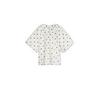 Button Closure Poplin Blouse Women's Tom Tailor Denim Blanc S