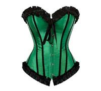 Button Closure Shaper Underwear for Casual and Party Wear Great for All Seasons Perfect for Pair with Jeans, Dresses, Skirts and Shirts, Green, 6XL