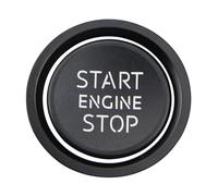 Button Compatible with A4 for A5 for A6 for A7 Auto Engine Start Stop Ignition Ring Circle Sticker Case Interior Decorative Covers Car Styling