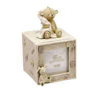 Button Corner Resin Cube Money Box with Photo (CG750)