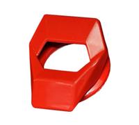 Button Cover - Engine Start Stop Button Protector, Stylish Push Button Ignition Cover | Anti-Scratch Shield, Car Interior Decor Accessory, Fit, Red Start Stop Cover