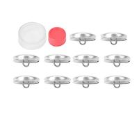 Button Cover Kit, Cloth Bag Cover Buttons Kit Round Covering Butt Handmade Crafts Buckle Making Tools(25MM) T Self Buttons Dritz Button Base DIY (25MM)