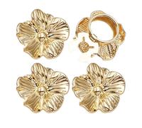Button Covers - 4PCS Shirt Clip Accessories | Elegant Decorative Fastener Set for Blouse Dress Cardigan, Chic Outfit Enhancer for Women Girls Wife Girlfriend Daily Wear Business Date