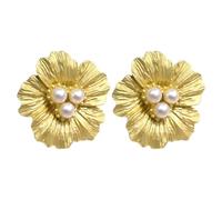 Button Covers - Decorative Handcrafted Cufflinks with Pearls | Elegant Embellishments on the Sleeves for Shirts, Blouses, Suits for Men and Women | Style Jewelry Made A