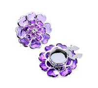 - Button Covers for Women - Vintage, Unusual DIY Decorative Metal Flower Shape, Shirt Suit Button Cover Embellishments for Grandma, Daughter, Girlfriend and More, Siehe Beschreibung, Metal, See