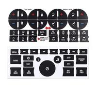 Button Decal Compatible with Chevrolet for Avalanche LT for LTZ 2007-2013 2014 2015 Car for Radio Dashboard Control Button Repair Decals Decorative Sticker