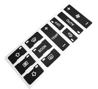 Button Decals Stickers Compatible With A2 A3 A8L Car Air Condition Ac Climate Control Button Repair Stickers Decals Styling Decors Accessories