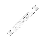 Button Decals Stickers Compatible with BMW 5 Series F10 F18 2011 2012 2013 2014 2015 2016 Accessories Button Cover Trim Center Air AC Control Button Chrome