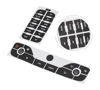 Button Decals Stickers Compatible with for S-Max 2011 Car Air Condition AC Climate Control Button Repair Sticker Repair The Buttons Radio AC Repair Sticker