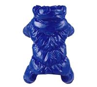 Button Design Bulldogs Chihuahuas Pugs Yorkshire Terriers Cold-Proof Coat Warm Waterproof Lightweight Pet Jackets,Blue,S