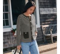 Button Detail Cardigan lands end White 8