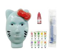 Button Dog Words Pimple, Pimple Popping with Filler Tools, Weird Alien Popping, Novelty Stress, Reusable & Self-Filling(Blue A+ B) (Boy) 3 Years Girl Games (B, One Size)