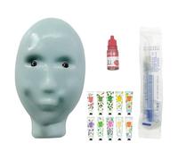 Button Dog Words Pimple, Pimple Popping with Filler Tools, Weird Alien Popping, Novelty Stress, Reusable & Self-Filling(Blue A+ B) (Boy) 3 Years Girl Games (A, One Size)
