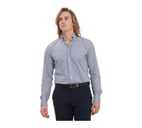 Button Down Radical Shirt - male - Traiano Milano - Formal Shirts - Blue - L - Shirts L