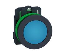 Button Flat Plastic. blue fi30 harmony xb5 xb5fvm6