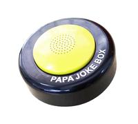 Button - Funny Jokes Generator Sound Box, Talking Humor Gadget, With 50 Hilarious Dad Lines | Fun Stress-Relief Novelty thanks giving For Father’s Day Office Desk Home Entertainment