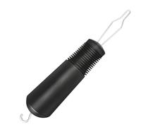 Button Hook and Zipper Pull Helper, One Hand Buttons Aids Wedding Dress Button Hook Tool Buttons Assist Device with Easy-Grip and Non-Slip Ribbed Handle for Seniors and Disabilities