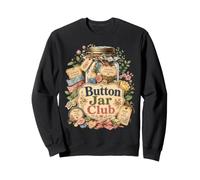 Button Jar Club Vintage Cottagecore Sewing Sweatshirt