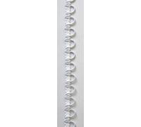 Button Looping Nortexx 10mm Wide Elastic Loops White by F4D (1 meter)