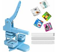Button Machine Badge Button Maker, Square Button Machine, Fridge Magnet Button Maker Set, DIY Badge Press Machine