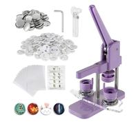 Button Machine for Custom Pins and Badges, Magnetic Press for Easy Personalization, Ideal for Crafts, Events, and Gifts, Durable and Efficient