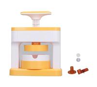 Button Maker Machine DIY Pin Badge Button Maker Press Machine Kit with 48pcs Button Parts Circle Cutter for Kids Craft Activities ABS Material 670g