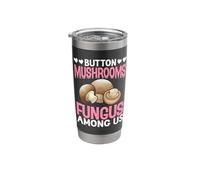 Button Mushrooms Fungus Among Us Stainless Steel Insulated Tumbler